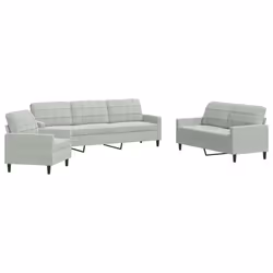 VidaXL 3278431, Gris, mousse, Métal, Polyester, Polywood, Textile, 2,26 m, 77 cm, 80 cm