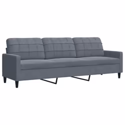 VidaXL 3278452 Ensemble de meubles de salle à manger Gris - Vue supplémentaire 4