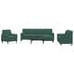 vidaXL Ensemble de canapés 4 pcs avec coussins et traversins velours