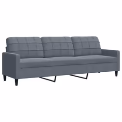 VidaXL 3278472 Ensemble de meubles de salle à manger Gris - Vue supplémentaire 5