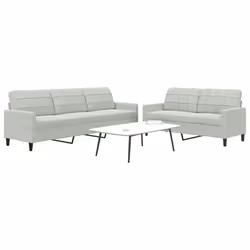 VidaXL 3278491 Ensemble de meubles de salle à manger Gris