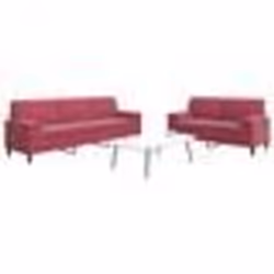 vidaXL Ensemble de canapés 2 pcs avec coussins et traversins velours