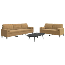 VidaXL 2 pcs Velours