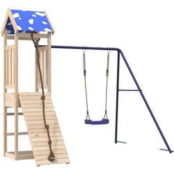 Aire De Jeux D'Extérieur Bois De Pin Massif Vidaxl