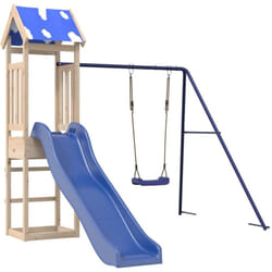 Aire De Jeux D'Extérieur Bois De Pin Massif Vidaxl