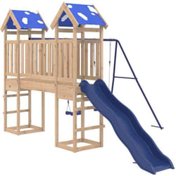 Aire De Jeux D'Extérieur Bois De Pin Massif Vidaxl