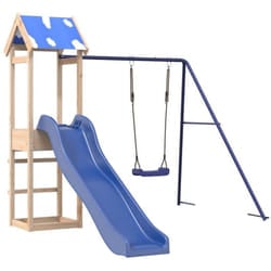 Vidaxl Aire De Jeux D'Extérieur Bois De Pin Massif