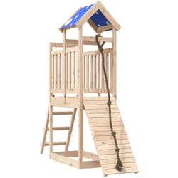 Vidaxl Aire De Jeux D'Extérieur Bois De Pin Massif