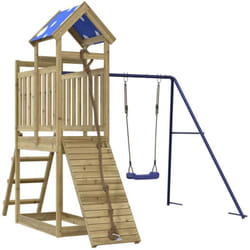 Vidaxl Aire De Jeux D'Extérieur Bois De Pin Imprégné
