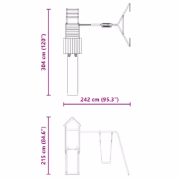 VidaXL 3279077 aire de jeux et équipement pour aires de jeux - Vue supplémentaire 11