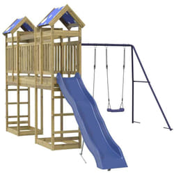 Aire De Jeux D'Extérieur Bois De Pin Imprégné Vidaxl
