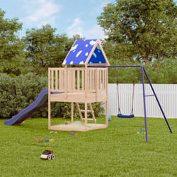Aire De Jeux D'Extérieur Bois De Pin Massif Vidaxl