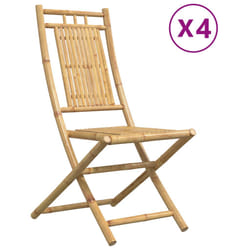 VidaXL 3278511 chaise d'extérieur Terrace Siège rembourré Bambou