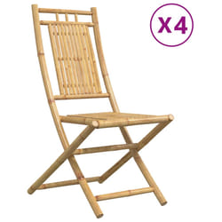 VidaXL 3278512 chaise d'extérieur Terrace Siège rembourré Bambou