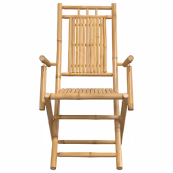 VidaXL 3278515 chaise d'extérieur Terrace Siège rembourré Bambou - Vue supplémentaire 5