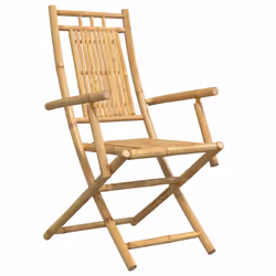 VidaXL 3278516 chaise d'extérieur Terrace Siège rembourré Bambou