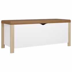 Cette boîte de rangement conçue à la fois pour s'asseoir et pour ranger attirera sûrement tous les regards dans votre décorat ...