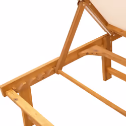 VidaXL 3279252 chaise d'extérieur Linge Siège rembourré Bois d'acacia - Vue supplémentaire 6