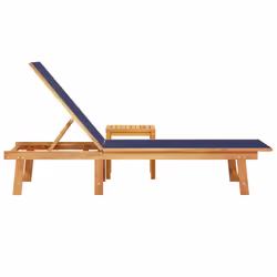 VidaXL 3279254 chaise d'extérieur Linge Siège rembourré Bois d'acacia - Vue supplémentaire 4
