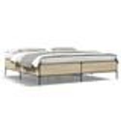 vidaXL Cadre de lit sans matelas chêne sonoma 180x200 cm - 180 x 200 cm