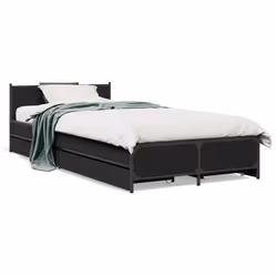 VidaXL 3279967, Noir, 930 mm, 2,03 m, 565 mm, 900 x 2000 mm, 14 cm