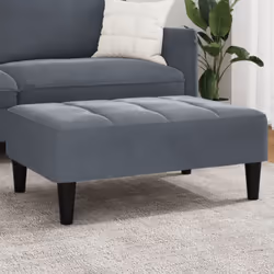Ajoutez instantanément une touche moderne à votre décoration intérieure avec ce tabouret confortable et stable ! Doux et conf ...