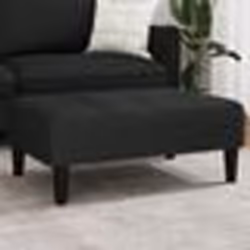 vidaXL Repose-pied noir 77x55x31 cm velours