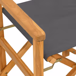 VidaXL 4008512 chaise d'extérieur Terrace Polyester, Teck - Vue supplémentaire 8