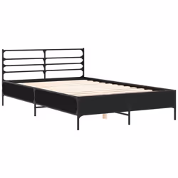 VidaXL 3280037, Noir, 1230 mm, 2,03 m, 740 mm, 1200 x 2000 mm, 1 pièce(s)
