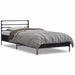 VidaXL 3280067, Noir, 1230 mm, 193 cm, 740 mm, 1200 x 1900 mm, 1 pièce(s)