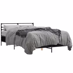 VidaXL 3280077, Noir, 1430 mm, 193 cm, 740 mm, 1400 x 1900 mm, 1 pièce(s)