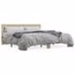 vidaXL Cadre de lit sans matelas chêne sonoma 180x200 cm - 180 x 200 cm