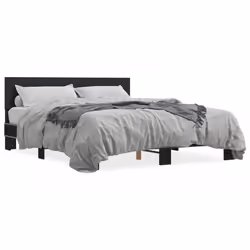 VidaXL 3280182, Noir, 1630 mm, 2,04 m, 810 mm, 1600 x 2000 mm, 1 pièce(s)