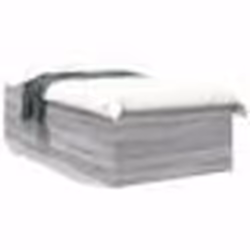 vidaXL Cadre de lit sans matelas sonoma gris 100x200 cm - 100 x 200 cm