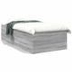 vidaXL Cadre de lit sans matelas sonoma gris 100x200 cm - 100 x 200 cm