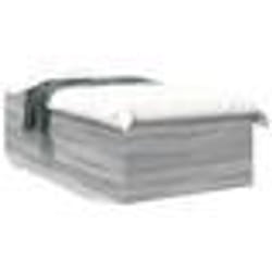 vidaXL Cadre de lit sans matelas sonoma gris 90x200 cm - 90 x 200 cm