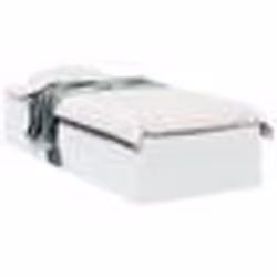 vidaXL Cadre de lit sans matelas blanc 100x200 cm - 100 x 200 cm