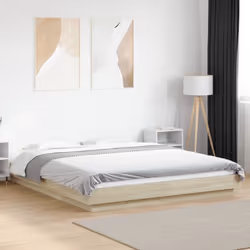 Obtenez une meilleure nuit de sommeil reposante grâce à ce cadre de lit avec lumières LED ! Il est un supplément accueillant  ...