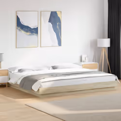 Obtenez une meilleure nuit de sommeil reposante grâce à ce cadre de lit ! Il est un supplément accueillant à toute chambre à ...