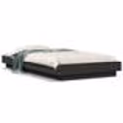vidaXL Cadre de lit sans matelas noir 90x200 cm - 90 x 200 cm