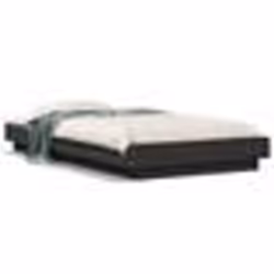 vidaXL Cadre de lit sans matelas noir 90x190 cm - 90 x 190 cm