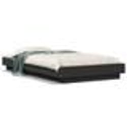 vidaXL Cadre de lit sans matelas noir 90x190 cm - 90 x 190 cm