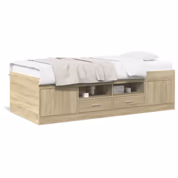 VidaXL 3280239, lit sofa, Chêne, Bois, 2030 mm, 1020 mm, 520 mm