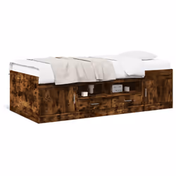 VidaXL 3280241, lit sofa, Chêne, Bois, 2030 mm, 1020 mm, 520 mm