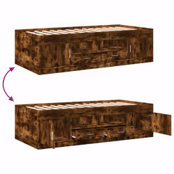 VidaXL 3280248 canapé lit sofa Chêne - Vue supplémentaire 6