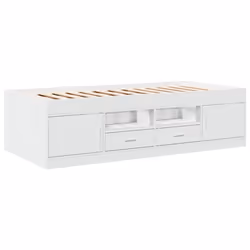 VidaXL 3280258, lit sofa, Blanc, Bois, 1930 mm, 780 mm, 520 mm