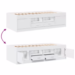 VidaXL 3280258 canapé lit sofa Blanc - Vue supplémentaire 6