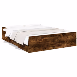 Ajoutez une touche moderne à votre chambre à coucher avec ce cadre de lit avec tiroirs ! Il apportera une touche pratique et  ...