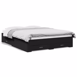 VidaXL 3280385, Noir, 1430 mm, 2,03 m, 320 mm, 1400 x 2000 mm, 1 pièce(s)