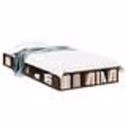 vidaXL Cadre de lit sans matelas chêne marron 90x200 cm - 90 x 200 cm